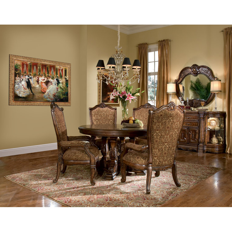 Michael Amini Windsor Court 5 Piece Dining Set Reviews Perigold